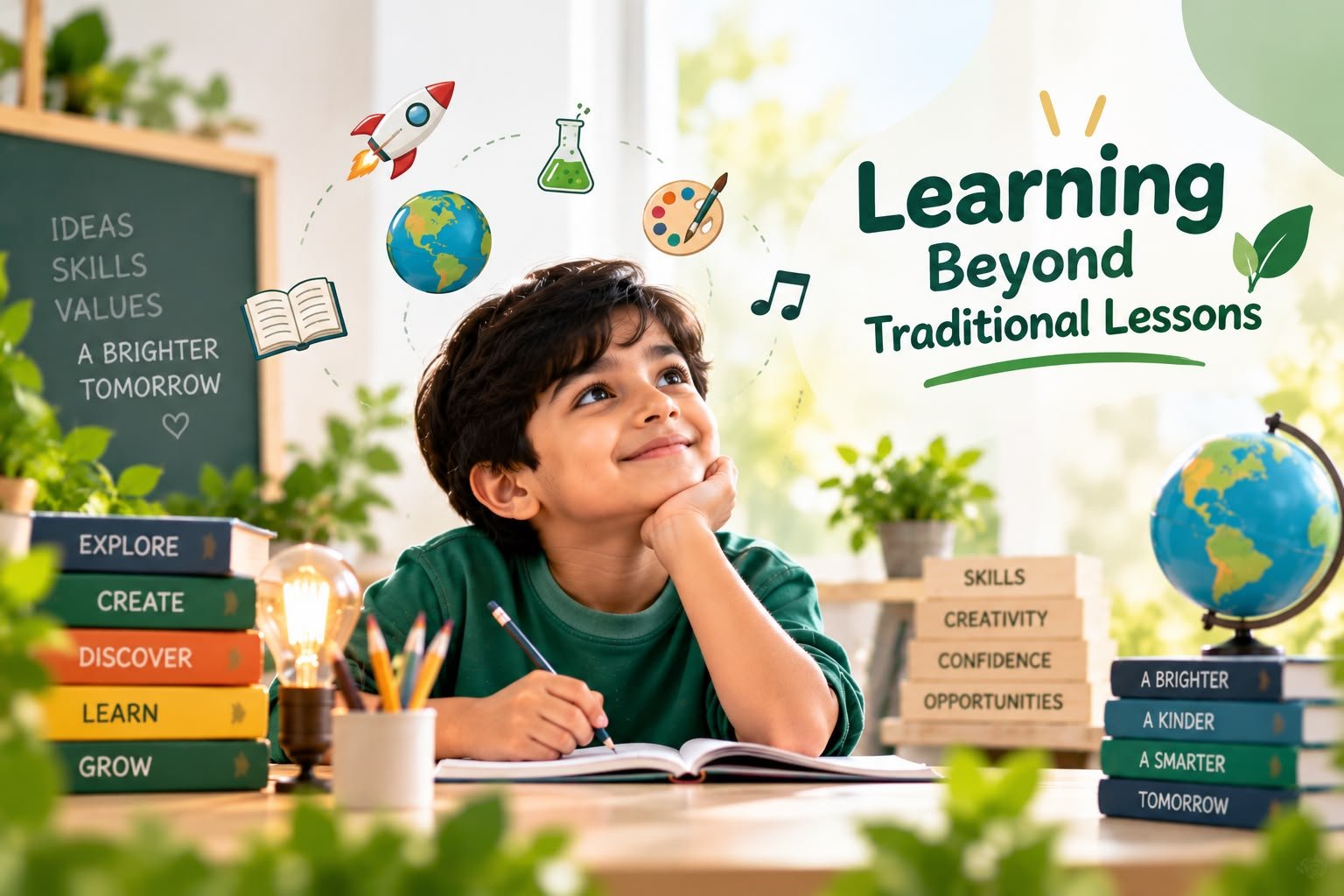 Learning Beyond Traditional Lessons